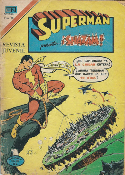Superman Presenta: ¡Shazam! — Novaro #1115