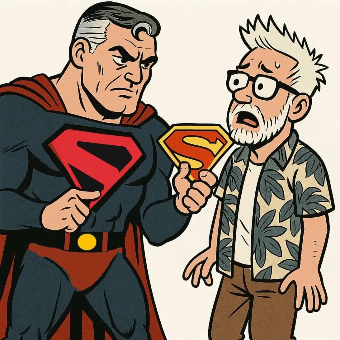 Superman de Kingdom Come confronta a James Gunn