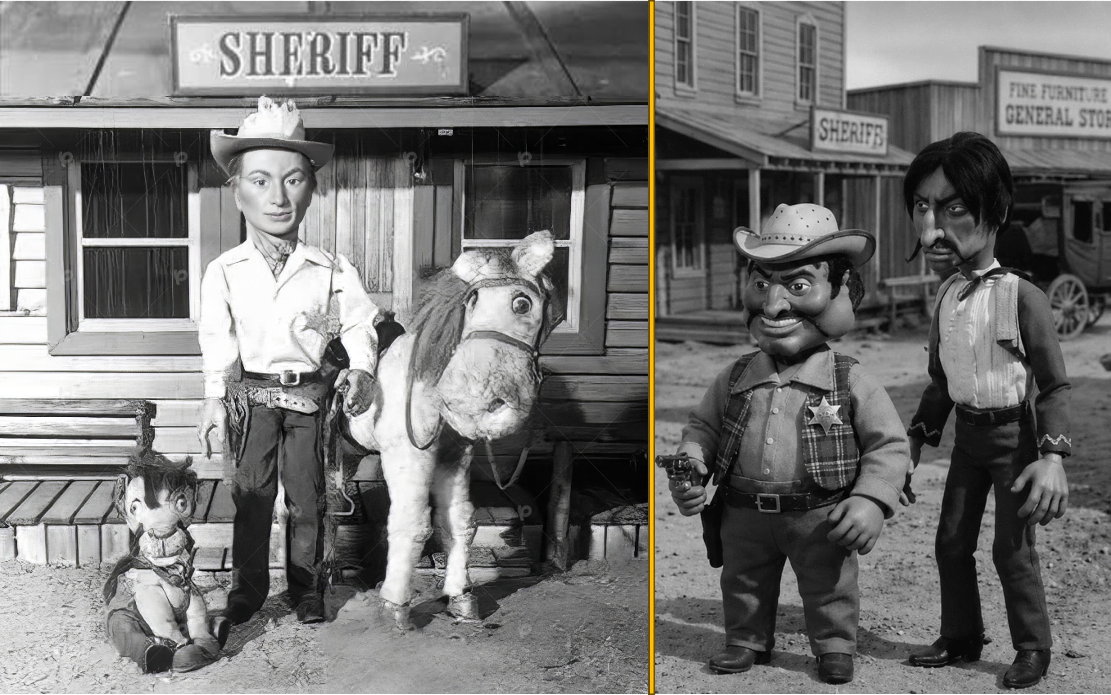 Tex Tucker, el Sheriff Cuatro Plumas